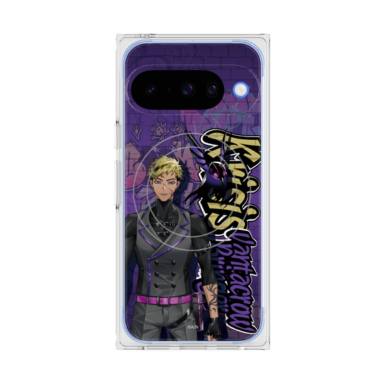 プレミアムスクエアケース with Pixelsnap［ NIJISANJI EN - Vantacrow Bringer - ストリート ］