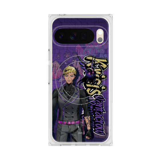 プレミアムスクエアケース with Pixelsnap［ NIJISANJI EN - Vantacrow Bringer - ストリート ］