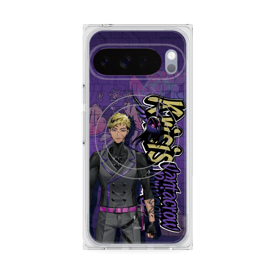 プレミアムスクエアケース with Pixelsnap［ NIJISANJI EN - Vantacrow Bringer - ストリート ］