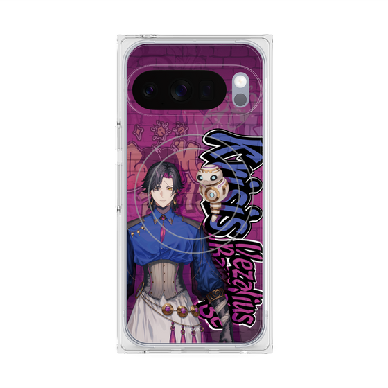 プレミアムスクエアケース with Pixelsnap［ NIJISANJI EN - Vezalius Bandage - ストリート ］