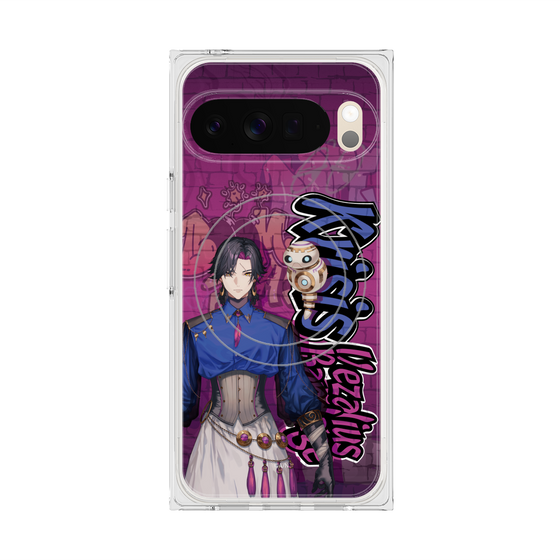プレミアムスクエアケース with Pixelsnap［ NIJISANJI EN - Vezalius Bandage - ストリート ］