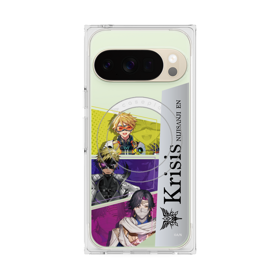 プレミアムスクエアケース with Pixelsnap［ NIJISANJI EN - Krisis - 集合 ］