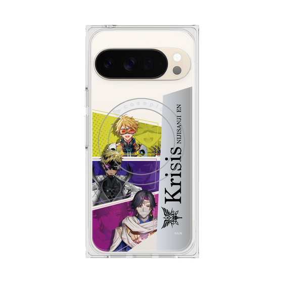 プレミアムスクエアケース with Pixelsnap［ NIJISANJI EN - Krisis - 集合 ］