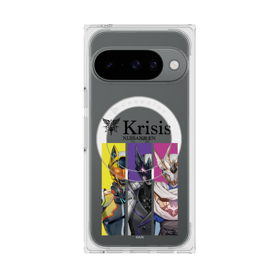 プレミアムスクエアケース with Pixelsnap［ NIJISANJI EN - Krisis - カットイン ］