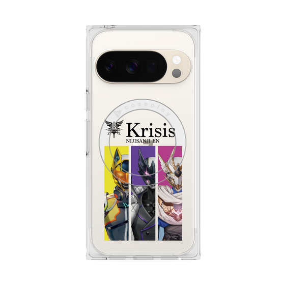 プレミアムスクエアケース with Pixelsnap［ NIJISANJI EN - Krisis - カットイン ］