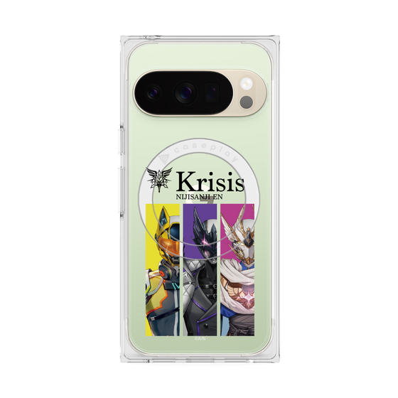 プレミアムスクエアケース with Pixelsnap［ NIJISANJI EN - Krisis - カットイン ］