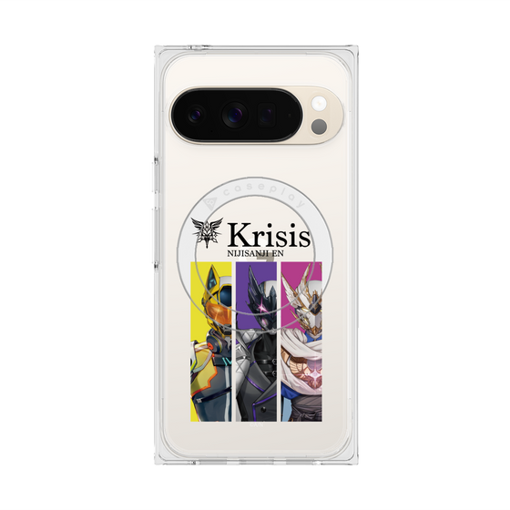 プレミアムスクエアケース with Pixelsnap［ NIJISANJI EN - Krisis - カットイン ］