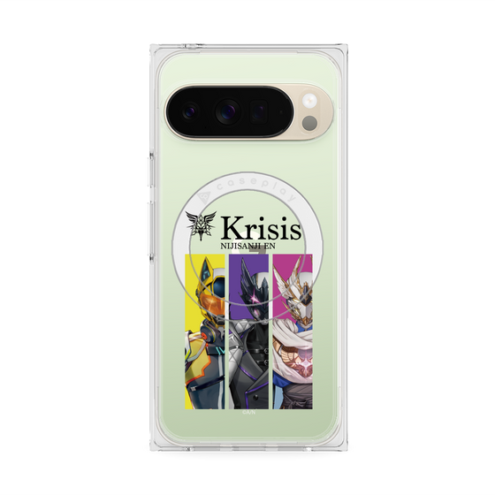 プレミアムスクエアケース with Pixelsnap［ NIJISANJI EN - Krisis - カットイン ］