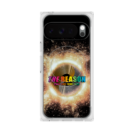プレミアムスクエアケース with Pixelsnap［ EXILE LIVE TOUR 2025 "THE REASON" - ロゴ ］