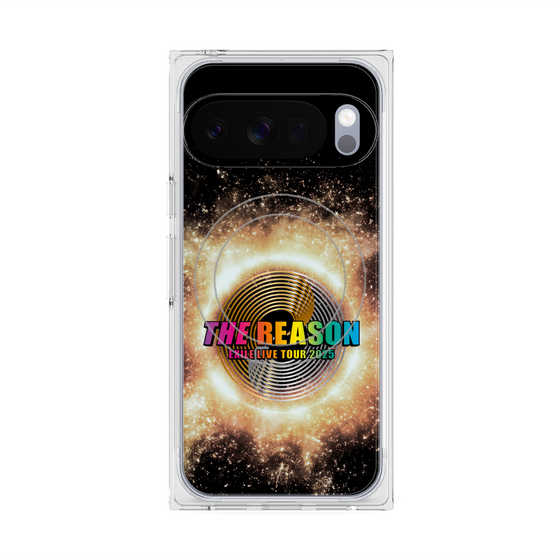 プレミアムスクエアケース with Pixelsnap［ EXILE LIVE TOUR 2025 "THE REASON" - ロゴ ］