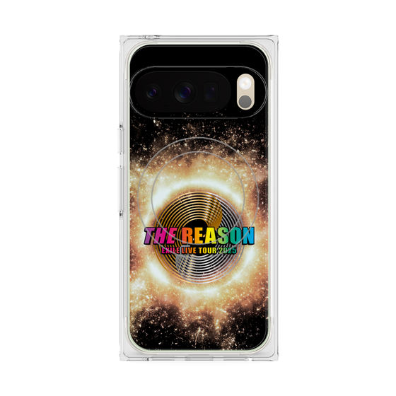 プレミアムスクエアケース with Pixelsnap［ EXILE LIVE TOUR 2025 "THE REASON" - ロゴ ］