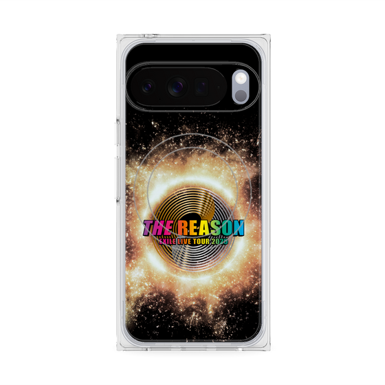 プレミアムスクエアケース with Pixelsnap［ EXILE LIVE TOUR 2025 "THE REASON" - ロゴ ］