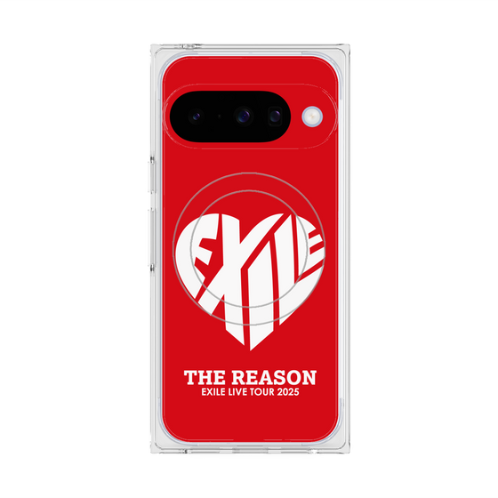 プレミアムスクエアケース with Pixelsnap［ EXILE LIVE TOUR 2025 "THE REASON" - ハートロゴ ］