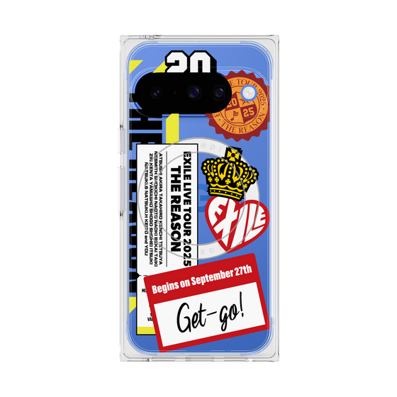 プレミアムスクエアケース with Pixelsnap［ EXILE LIVE TOUR 2025 "THE REASON" - ステッカー ］