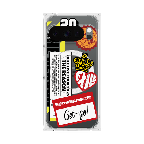 プレミアムスクエアケース with Pixelsnap［ EXILE LIVE TOUR 2025 "THE REASON" - ステッカー ］