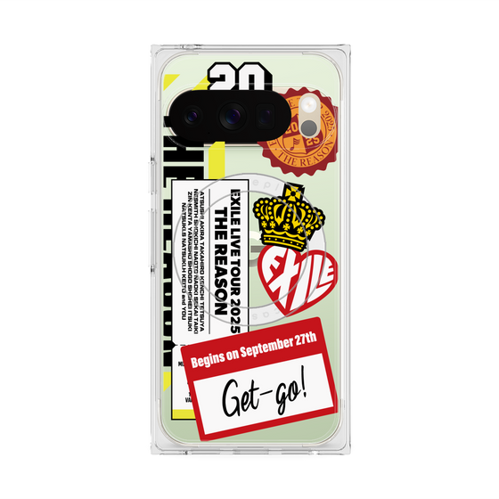 プレミアムスクエアケース with Pixelsnap［ EXILE LIVE TOUR 2025 "THE REASON" - ステッカー ］