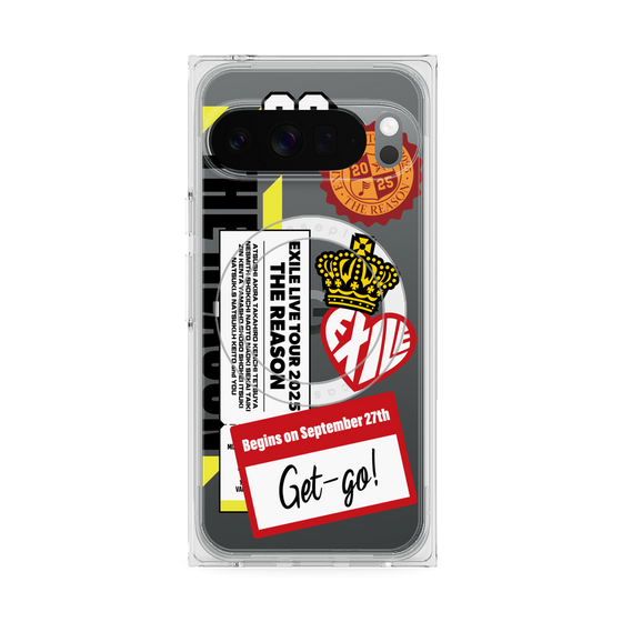 プレミアムスクエアケース with Pixelsnap［ EXILE LIVE TOUR 2025 "THE REASON" - ステッカー ］