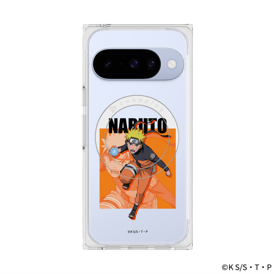 プレミアムスクエアケース with Pixelsnap［ NARUTO-ナルト- 疾風伝 - うずまきナルト ］