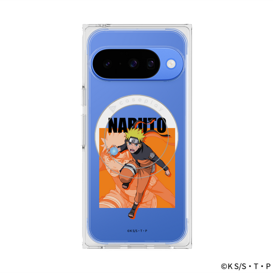 プレミアムスクエアケース with Pixelsnap［ NARUTO -ナルト- 疾風伝 - うずまきナルト ］