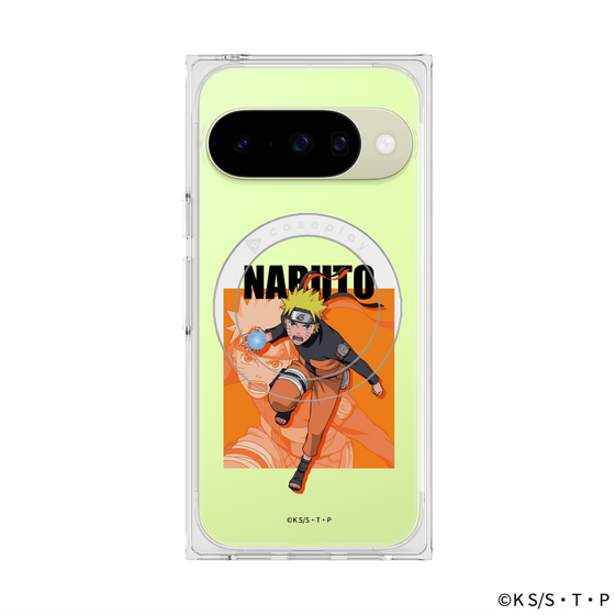 プレミアムスクエアケース with Pixelsnap［ NARUTO -ナルト- 疾風伝 - うずまきナルト ］