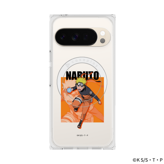 プレミアムスクエアケース with Pixelsnap［ NARUTO-ナルト- 疾風伝 - うずまきナルト ］