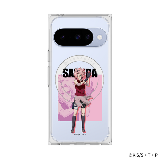 プレミアムスクエアケース with Pixelsnap［ NARUTO-ナルト- 疾風伝 - 春野サクラ ］