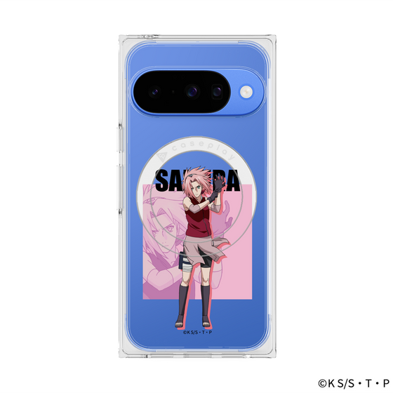 プレミアムスクエアケース with Pixelsnap［ NARUTO -ナルト- 疾風伝 - 春野サクラ ］