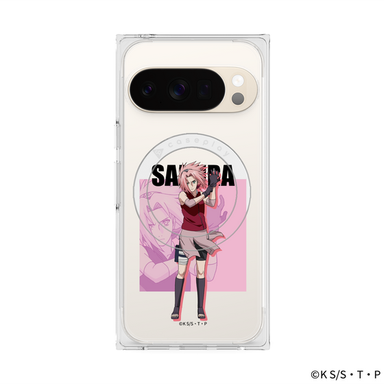 プレミアムスクエアケース with Pixelsnap［ NARUTO-ナルト- 疾風伝 - 春野サクラ ］