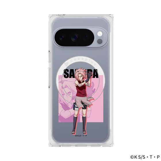 プレミアムスクエアケース with Pixelsnap［ NARUTO -ナルト- 疾風伝 - 春野サクラ ］