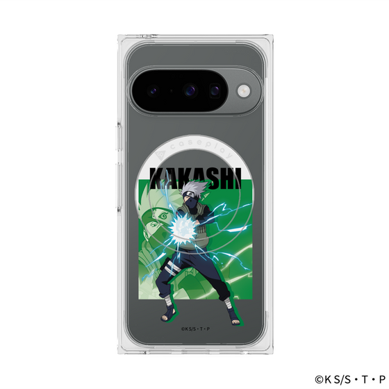 プレミアムスクエアケース with Pixelsnap［ NARUTO -ナルト- 疾風伝 - はたけカカシ ］