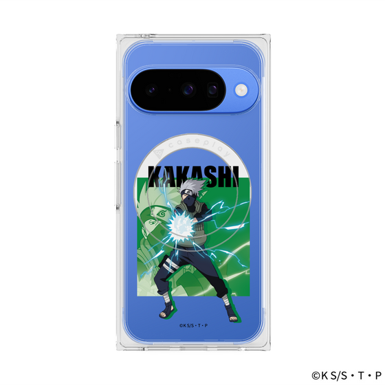 プレミアムスクエアケース with Pixelsnap［ NARUTO -ナルト- 疾風伝 - はたけカカシ ］