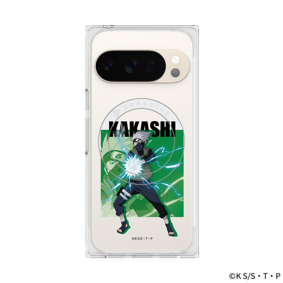 プレミアムスクエアケース with Pixelsnap［ NARUTO-ナルト- 疾風伝 - はたけカカシ ］