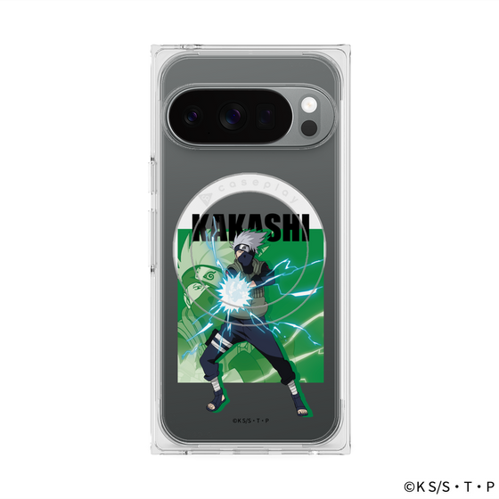 プレミアムスクエアケース with Pixelsnap［ NARUTO -ナルト- 疾風伝 - はたけカカシ ］