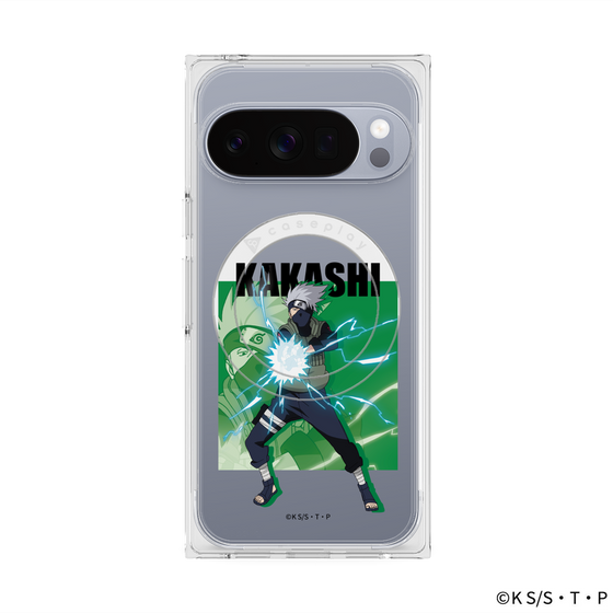 プレミアムスクエアケース with Pixelsnap［ NARUTO -ナルト- 疾風伝 - はたけカカシ ］