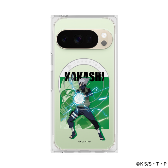 プレミアムスクエアケース with Pixelsnap［ NARUTO -ナルト- 疾風伝 - はたけカカシ ］