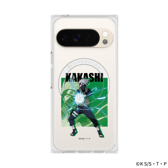 プレミアムスクエアケース with Pixelsnap［ NARUTO-ナルト- 疾風伝 - はたけカカシ ］