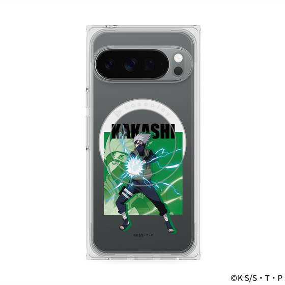 プレミアムスクエアケース with Pixelsnap［ NARUTO -ナルト- 疾風伝 - はたけカカシ ］