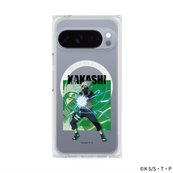 プレミアムスクエアケース with Pixelsnap［ NARUTO -ナルト- 疾風伝 - はたけカカシ ］