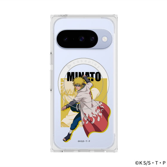 プレミアムスクエアケース with Pixelsnap［ NARUTO-ナルト- 疾風伝 - 波風ミナト ］