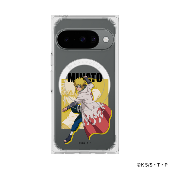 プレミアムスクエアケース with Pixelsnap［ NARUTO -ナルト- 疾風伝 - 波風ミナト ］