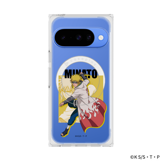 プレミアムスクエアケース with Pixelsnap［ NARUTO -ナルト- 疾風伝 - 波風ミナト ］