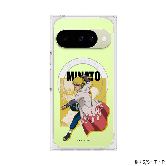 プレミアムスクエアケース with Pixelsnap［ NARUTO -ナルト- 疾風伝 - 波風ミナト ］