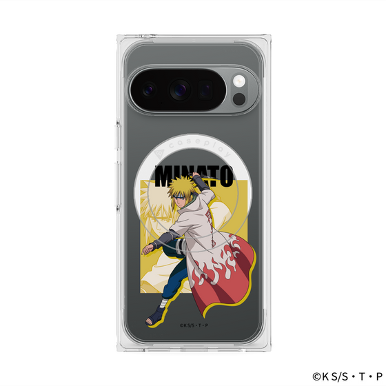 プレミアムスクエアケース with Pixelsnap［ NARUTO -ナルト- 疾風伝 - 波風ミナト ］