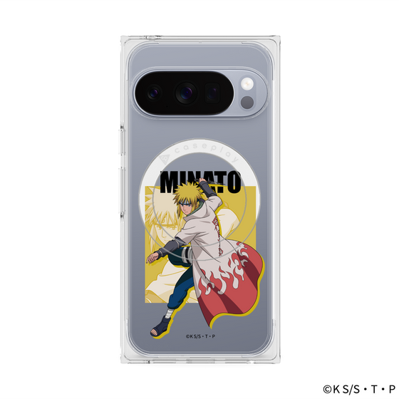 プレミアムスクエアケース with Pixelsnap［ NARUTO -ナルト- 疾風伝 - 波風ミナト ］