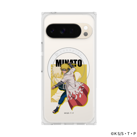 プレミアムスクエアケース with Pixelsnap［ NARUTO-ナルト- 疾風伝 - 波風ミナト ］