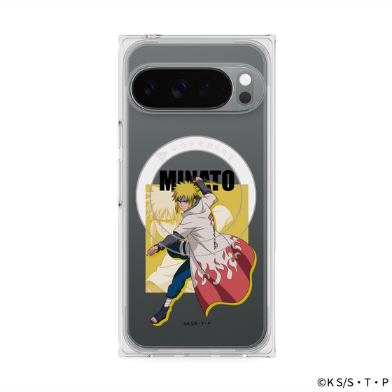 プレミアムスクエアケース with Pixelsnap［ NARUTO -ナルト- 疾風伝 - 波風ミナト ］