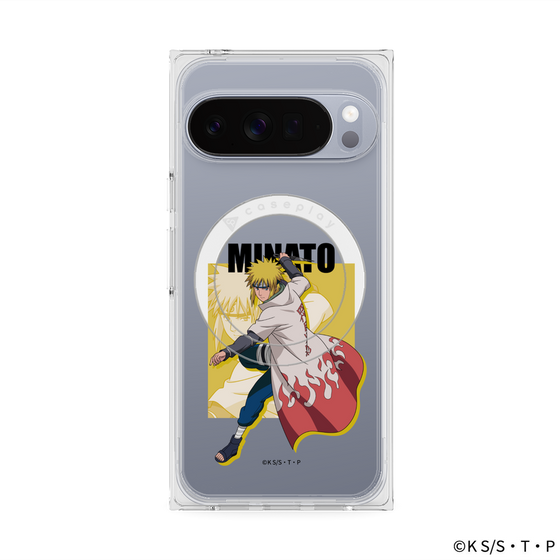 プレミアムスクエアケース with Pixelsnap［ NARUTO -ナルト- 疾風伝 - 波風ミナト ］