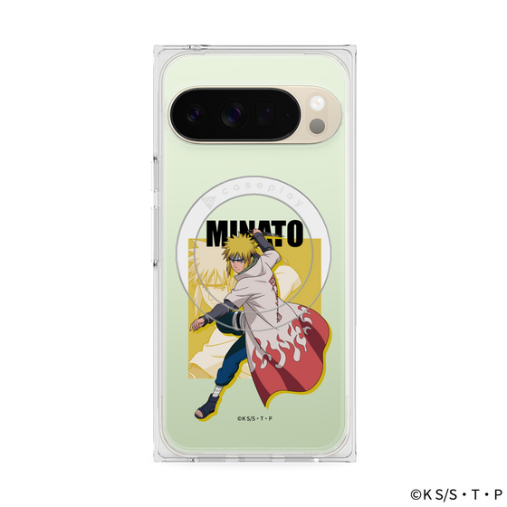 プレミアムスクエアケース with Pixelsnap［ NARUTO -ナルト- 疾風伝 - 波風ミナト ］