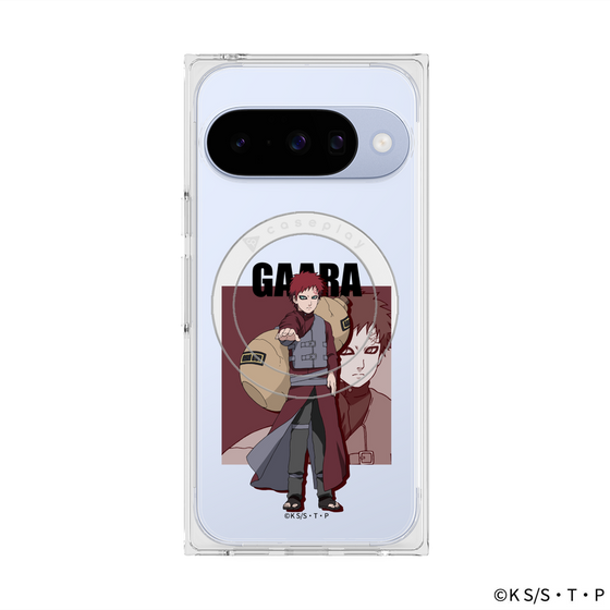 プレミアムスクエアケース with Pixelsnap［ NARUTO-ナルト- 疾風伝 - 我愛羅 ］