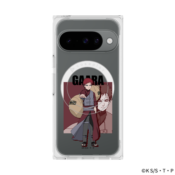 プレミアムスクエアケース with Pixelsnap［ NARUTO -ナルト- 疾風伝 - 我愛羅 ］